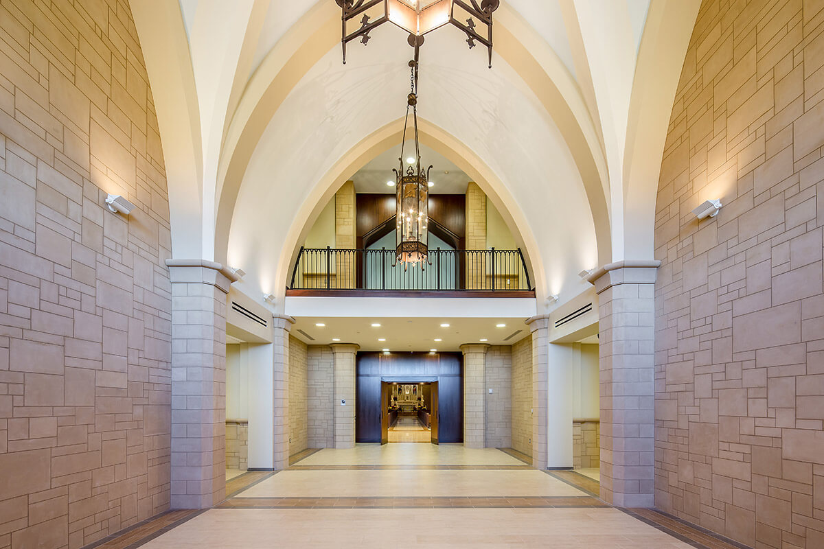 Macuch Steel Projects - inside of St. Teresa of Avila Catholic Church in Grovetown GA